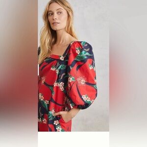 Farm Rio x Anthropologie Jamila Dress Small Pre-loved used condition